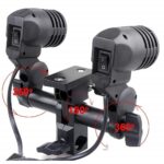 2 in 1 Bulb Holder Dual LED Socket Adapter for Studio & Home Lighting - Image 2
