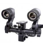 2 in 1 Bulb Holder Dual LED Socket Adapter for Studio & Home Lighting