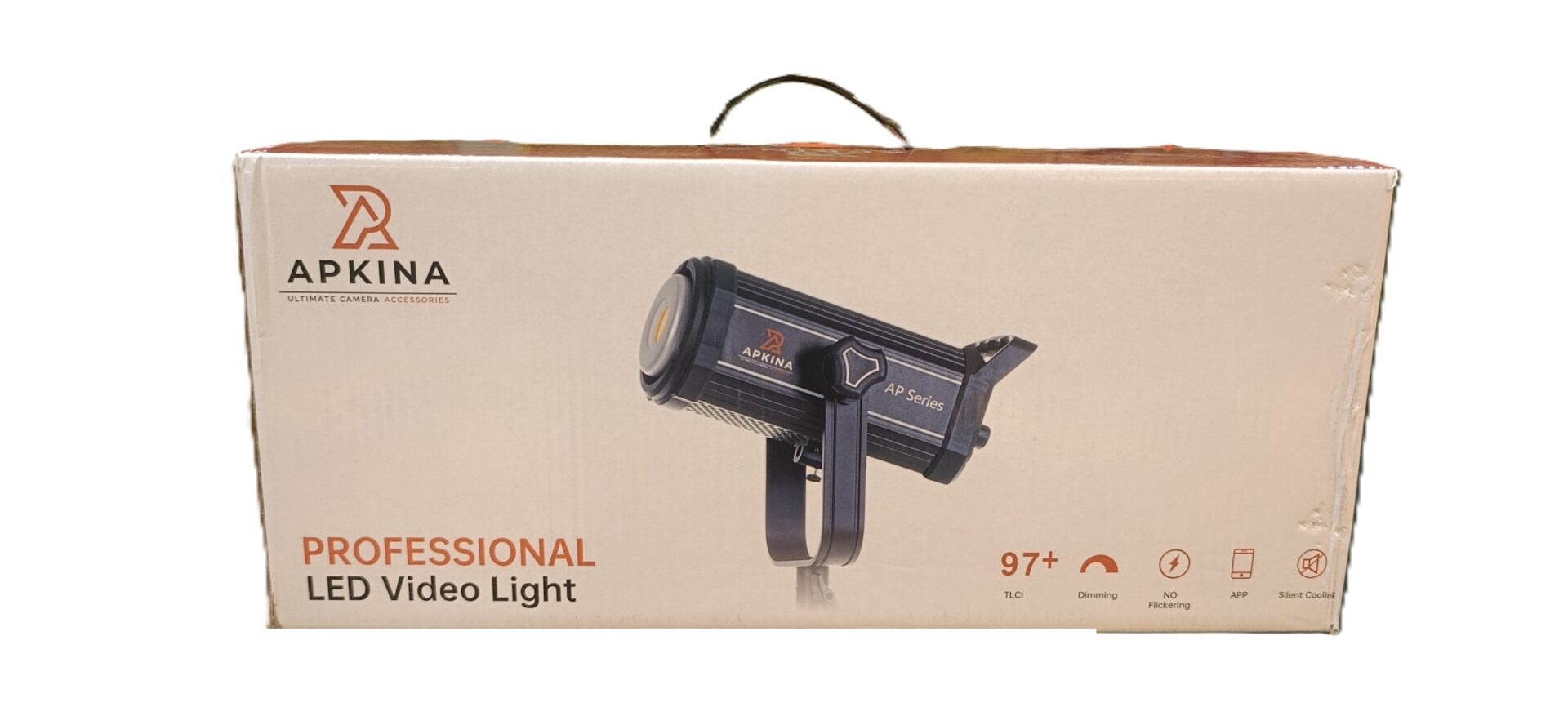 Apkina Professional LED Light 200W Bi-Color Studio Video Light Apkina Professional LED Light 200W Bi-Color Studio Video Light - Image 1
