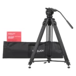 Kingjoy VT-2500 heavy-duty aluminum tripod-3 section,61in, 7.1lbs, with two kinds of fluid head options - Image 3