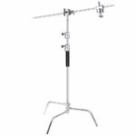 Turtle Base C-Stand Kit (10.75′, Chrome)
