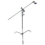 Turtle Base C-Stand Kit (10.75′, Chrome) - Image 3