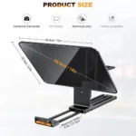 LENSGO TC12 Teleprompter for Smartphones and Cameras - Image 3