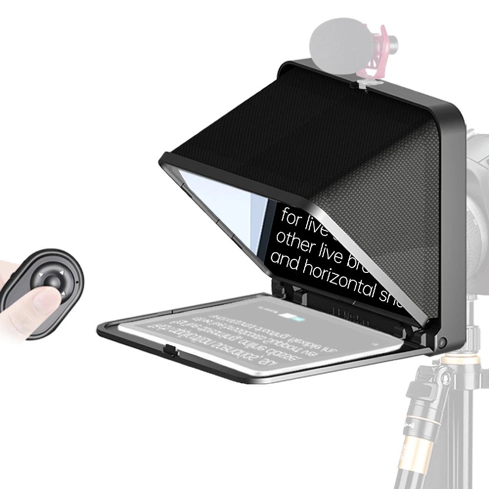 LENSGO TC7 Teleprompter for iPad Tablet Smartphone DSLR Camera LENSGO TC7 Teleprompter for iPad Tablet Smartphone DSLR Camera - Image 1